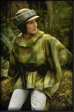 Leia on Endor