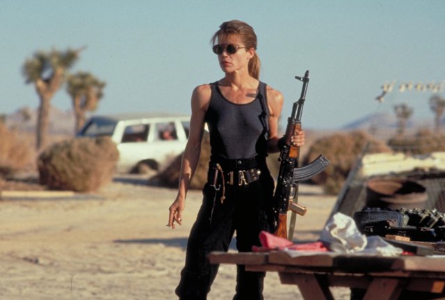 Linda Hamilton as Sarah