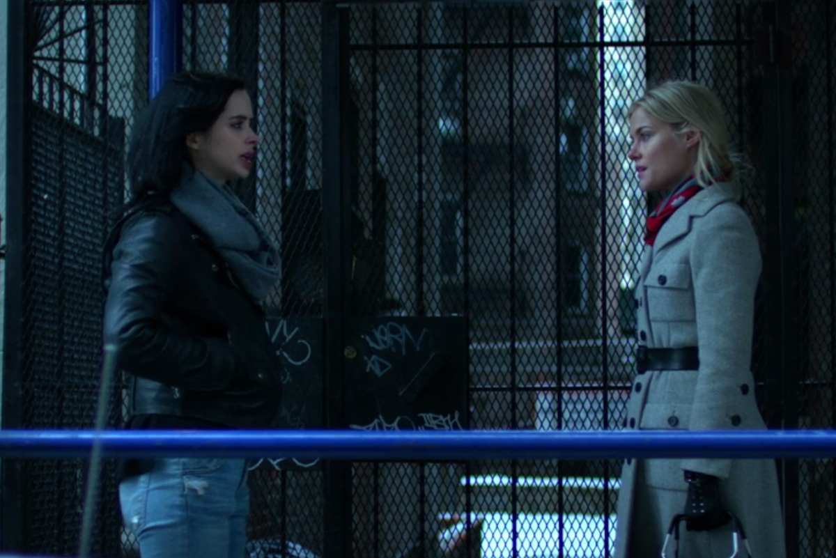 Jessica Jones and Trish