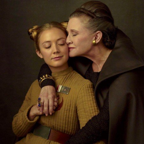 Carrie Fisher and Billie Lourd